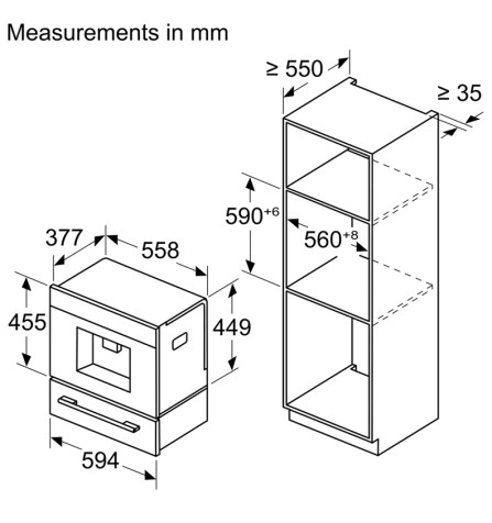 Встраиваемая кофе-машина Bosch CTL7181B0