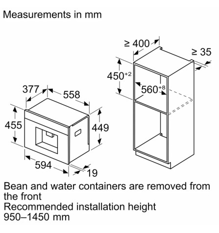 Встраиваемая кофе-машина Bosch CTL7181B0