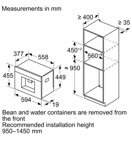 Встраиваемая кофе-машина Bosch CTL7181B0