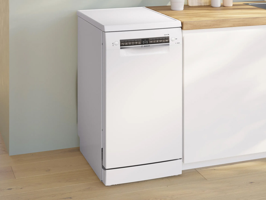Отдельностоящая посудомоечная машина Bosch 45 см белая
