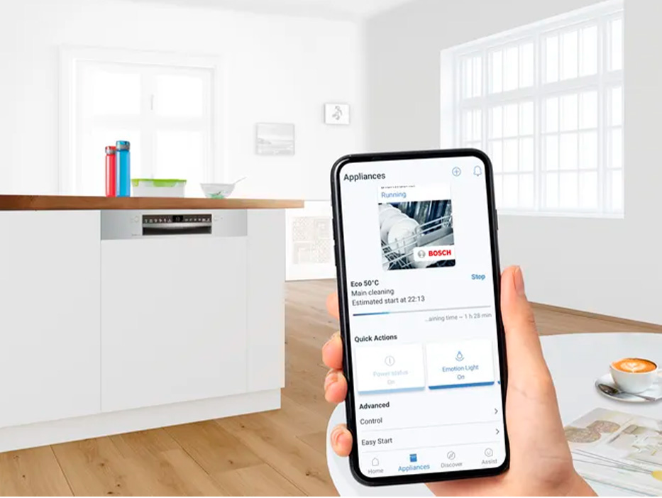Смарт-управление через приложение Home Connect